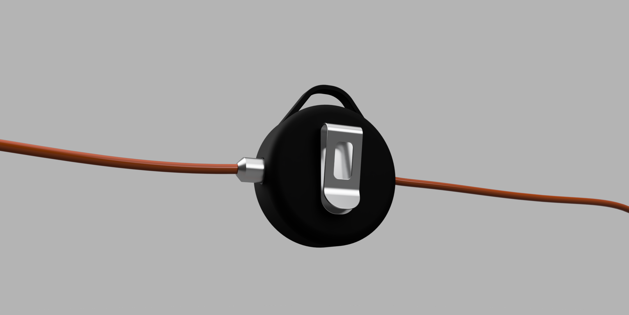 G&uuml;rtelclip auf der R&uuml;ckseite